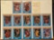 1990-91 Fleer Basketball Sticker set