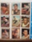 Lot of 9 1962 baseball cards