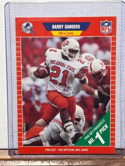 1989 Pro Set Barry Sanders Rookie