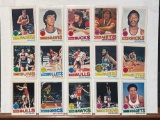 Lot of 15 1977 Topps Basketball- very clean