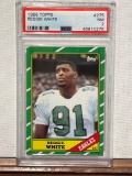 1986 TOPPS REGGIE WHITE PSA 7