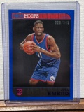 2014 NBA Hoops Joel Embiid Rookie 229/349