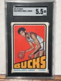 1972-73 TOPPS #100 KAREEM ABDUL-JABBAR SGC 5.5