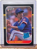 1987 Donruss Greg Maddux Rookie