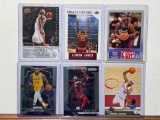 Lot of 6 Lebron James Cards