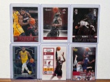 Lot of 6 Lebron James Cards