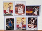 Lot of 6 Lebron James Cards