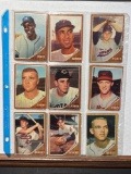 Lot of 18 1962 plus baseball cards