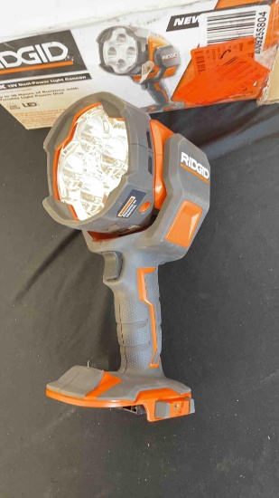 Ridgid 18V Dual Power light cannon (tested works)