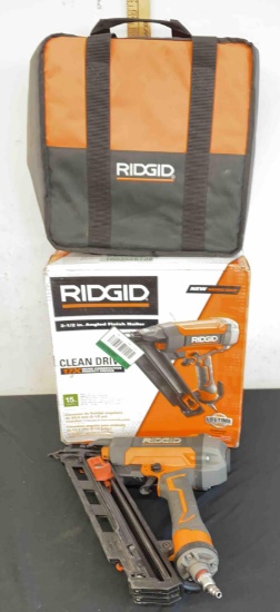 Ridgid 2-1/2 in Angle Finish Nailer ( tested works)