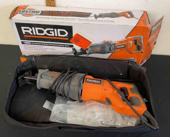 Ridgid Compact Orbital Reciprocating Saw ( tested works)