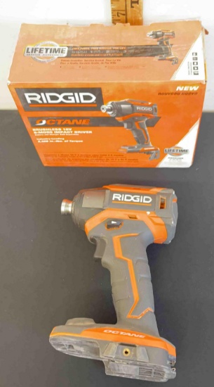 Ridgid Brushless 18V 6-Mode impact driver (tested works)