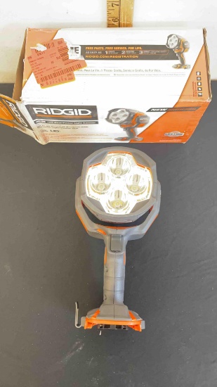 Ridgid 18V Dual-Power light cannon (tested works)
