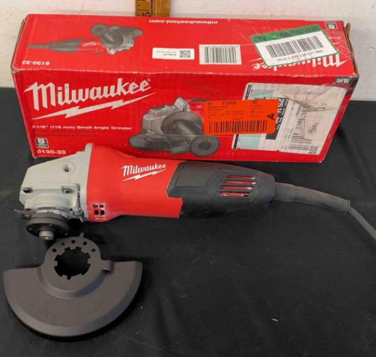 Milwaukee 4-1/2? Small Angle Grinder (tested works)