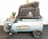 McGraw 8 Gallons Air Compressor 150max psi (tested works)