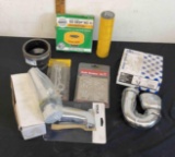 Gas line tape , drain stainer , 1-1/2? elbow washer joint and more