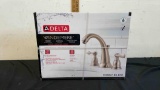 Delta Windermere twin handle widespread bathroom faucet