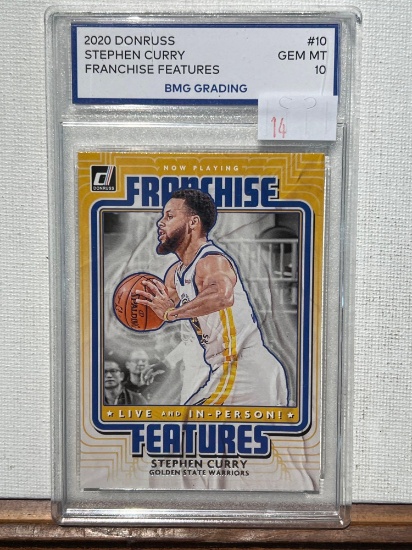 2020 DONRUSS STEPHEN CURRY FRANCHISE FEATURES BMG 10