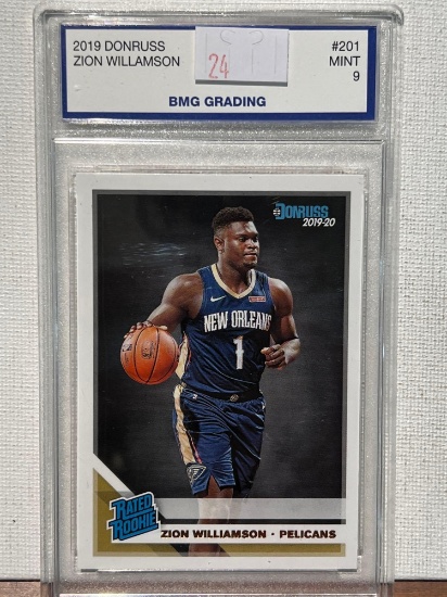 2019 DONRUSS ZION WILLAMSON Rookie BMG 9