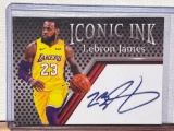 Iconic Ink Lebron James facsimile auto