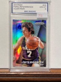 2014 PRIZM PISTOL PETE MARAVICH SILVER PRIZM BMG 10