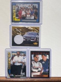 Lot of 4 Dale Earnhardt Cards