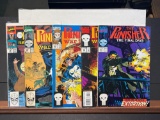 Lot of 5 The Punisher Comics