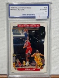 1996 COLLECTORS CHOICE MICHAEL JORDAN BMG 10