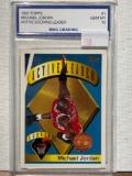 1995 TOPPS MICHAEL JORDAN ACTIVE SCORING LEADER BMG GRADING 10