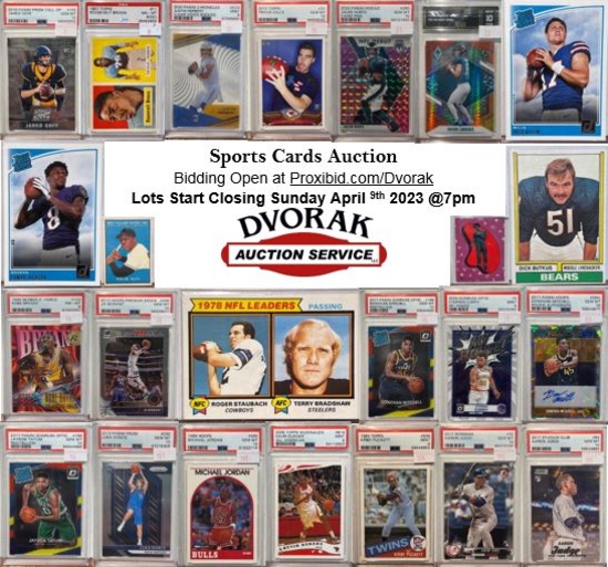 Easter Sunday Sports Card Auction!-Many Graded+