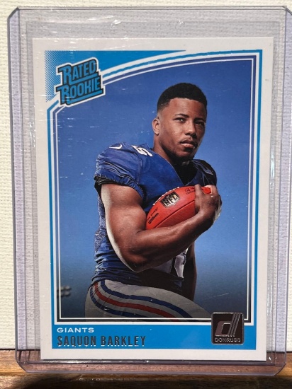 2018 Donruss Saquon Barkley Rookie