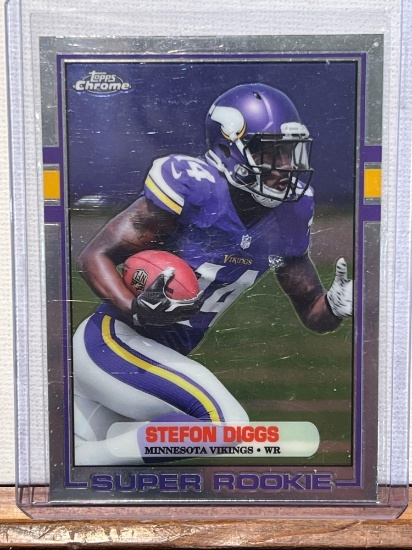 2015 Topps Chrome Stefon Diggs Rookie