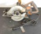 ridgid 7-1/4 in. worm drive saw (tested/works)