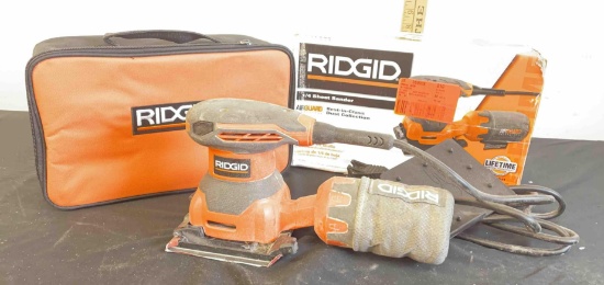 Ridgid 1/4 Sheet Sander (tested/works)