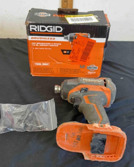 Ridgid Brushless 18v Brushless (tested/works)