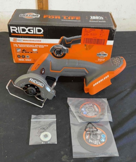 Ridgid Brushless (tested/worked)