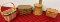 Longaberger Woven pedestal base basket
