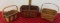 Longaberger handy helper w/ 2 protectors and more baskets