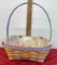 Longaberger 2013 Easter -Blue Basket