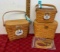 Longaberger Basket , Dresden basket , shoulder purse and Dresden tour basket