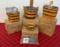 Lot of Longaberger Basket , Collector club J.W. collection miniature Edition