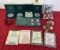 Longaberger Basket , Collector club Christmas ornaments and Easter cookie molds