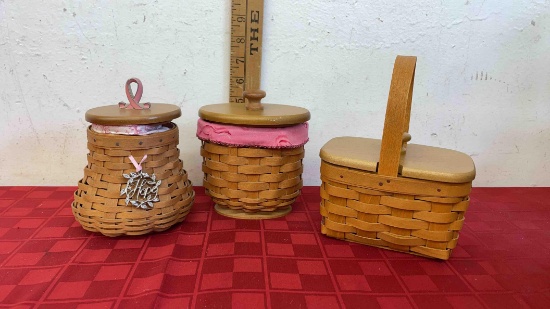 Longaberger small Horizon Of Hope Basket?s