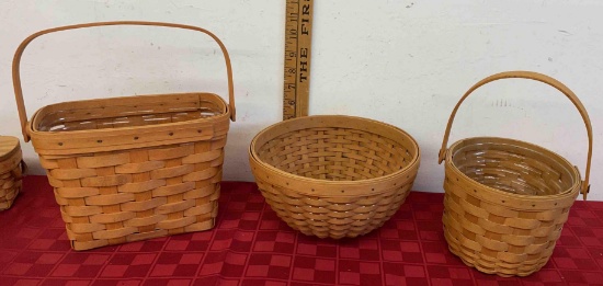 Longaberger 2006 13? bowl Basket and more