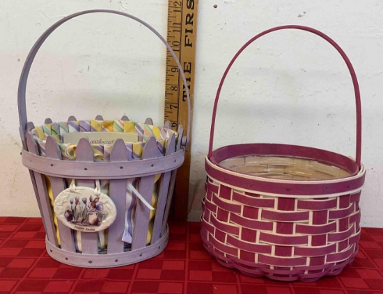 Longaberger baskets Easter egg tie-on