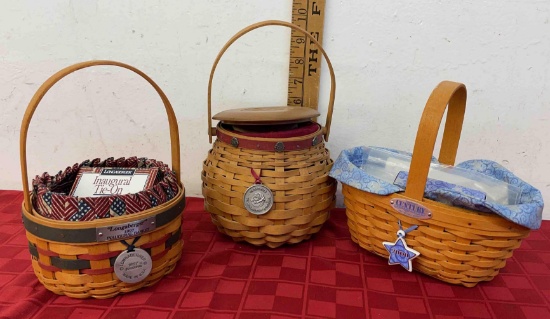 Longaberger protectors and tournament of roses basket
