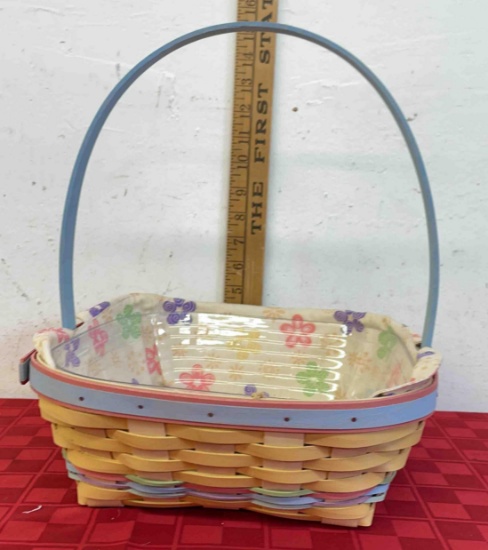 Longaberger 2013 Easter -Blue Basket