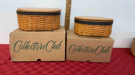 Longaberger collector club harmony basket #1-2