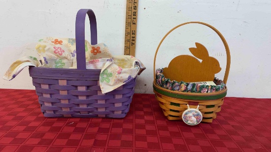 Longaberger baskets Easter egg tie-on