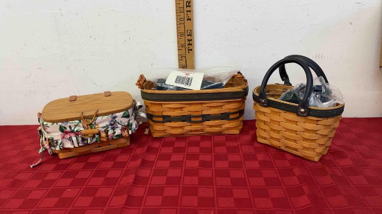 Longaberger Basket Collector club renewal baskets